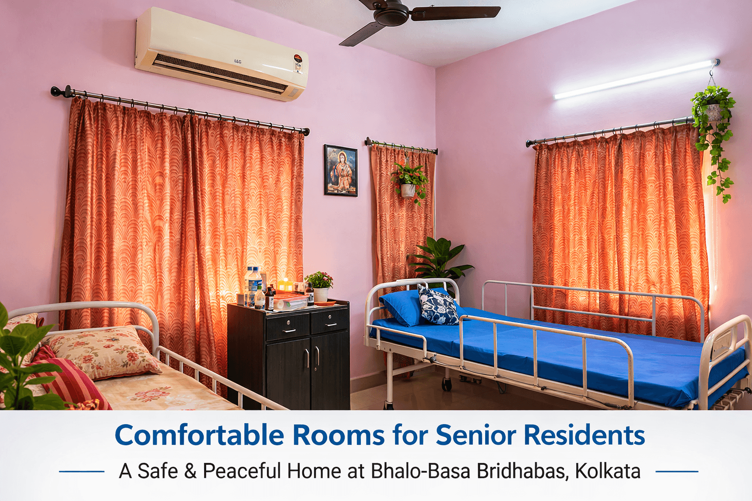 Well-Equipped Elderly Care Rooms