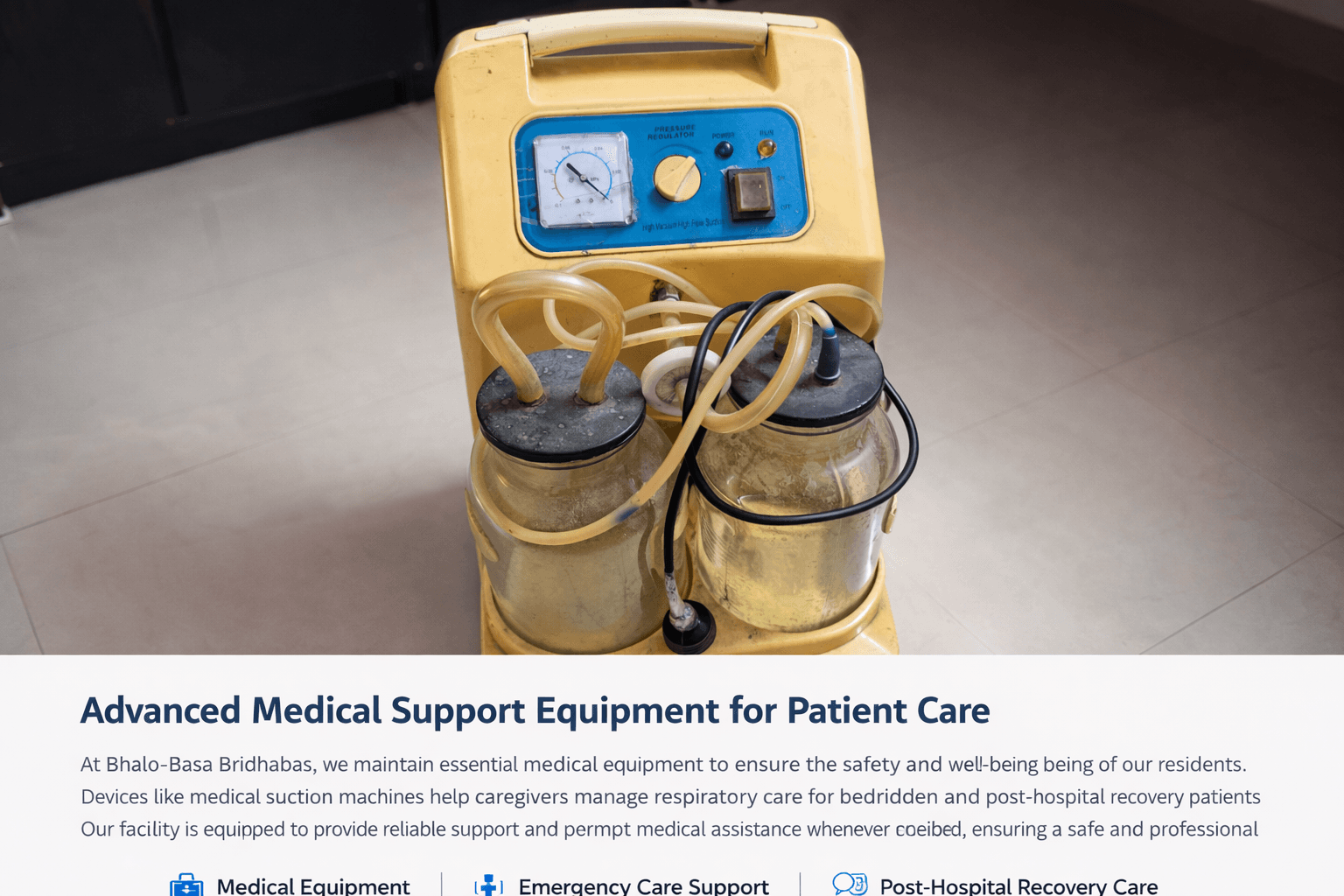 Advanced Medical Support Equipment for Patient Care